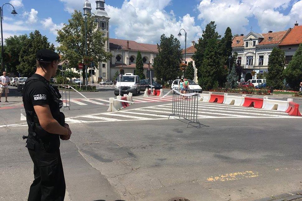 székelyudvarhelyi helyi rendőrség, Kossuth Lajos utca, forgalomváltoztatás
